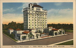 Ten Floors of Modern Comfort - The Polk Haines City, FL Postcard Postcard Postcard