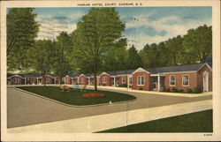 Ingram Hotel Court Postcard