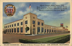 Helms Bakeries Los Angeles, CA Postcard Postcard Postcard