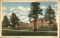 U.S. Veterans' Hospital Alexandria, LA Postcard Postcard Postcard