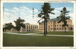 U. S. Veterans' Hospital Alexandria, LA Postcard Postcard Postcard