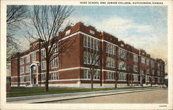 High School and Junior College Postcard