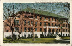 Susan B. Allen Memorial Hospital El Dorado, KS Postcard Postcard Postcard