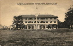 National Sailor's Home (Powder Point) Duxbury, MA Postcard Postcard Postcard