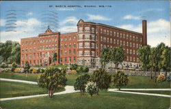 St. Mary's Hospital Wausau, WI Postcard Postcard Postcard