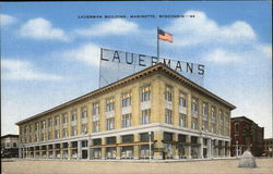 Lauerman Building Marinette, WI Postcard Postcard Postcard