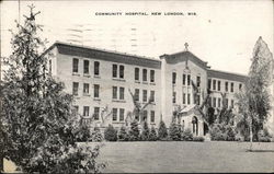 Community Hospital Postcard