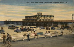 Pier Casino and Ocean Fishing Pier Postcard