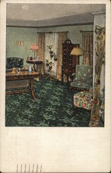 View of Bedroom Advertising Postcard Postcard Postcard