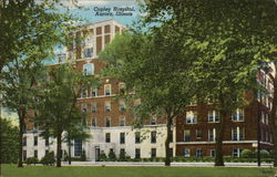 View of Copley Hospital Aurora, IL Postcard Postcard Postcard