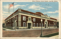 Illinois National Guard Armory Postcard