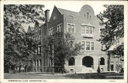 Commercial Club Hoopeston, IL Postcard Postcard Postcard