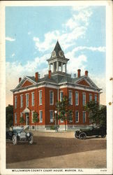 Williamson County Court House Postcard