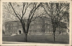 High School, Chillicothe, Mo. Postcard