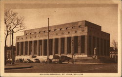 Soldiers Memorial St. Louis, MO Postcard Postcard Postcard