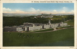 Hershey Industrial Junior-Senior High School Pennsylvania Postcard Postcard Postcard