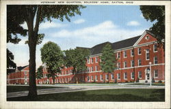 Veterans New Quarters, Soldiers Home Postcard