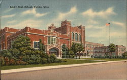 Libby High School Postcard