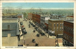 Main Street Painesville, OH Postcard Postcard Postcard