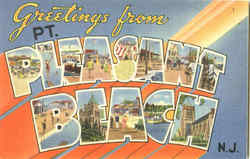 Greetings From Point Pleasant Beach New Jersey Postcard Postcard