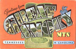 Greetings From Great Smoky Mountains Postcard