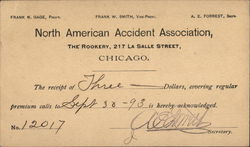 North American Accident Association Postcard