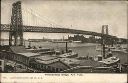 Williamsburg Bridge Postcard