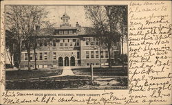 High School Building West Liberty, IA Postcard Postcard Postcard