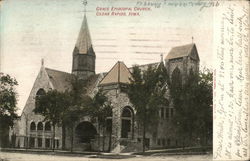 Grace Episcopal Church Cedar Rapids, IA Postcard Postcard Postcard