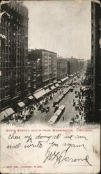 State Street, South From Washington Postcard