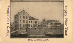 Merry Christmas & Happy New Year from Rev. Joseph Joch Churches Postcard Postcard Postcard