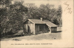 Gen'l. Grant's Cabin, Fairmount Park Philadelphia, PA Postcard Postcard Postcard