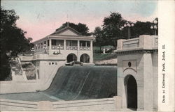 Dam at Dellwood Park Postcard