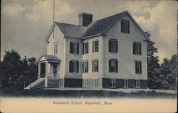 Woodcock School Postcard