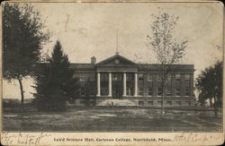 Laird Science Hall, Carleton College Northfield, MN Postcard Postcard Postcard