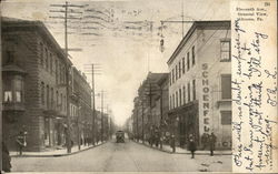 Eleventh Ave., General View Altoona, PA Postcard Postcard Postcard