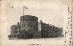 The Armory Toledo, OH Postcard Postcard Postcard