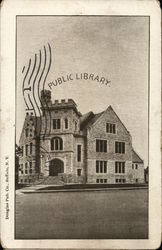 Public Library Postcard