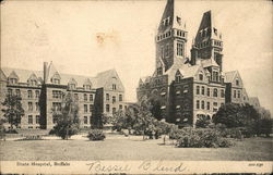 State Hospital Buffalo, NY Postcard Postcard Postcard