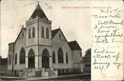 English Lutheran Church Postcard