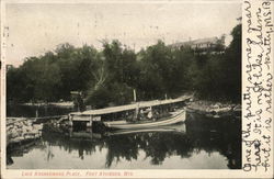 Lake Koshkonong Place Fort Atkinson, WI Postcard Postcard Postcard