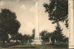 Washburn Monument, Oak Grove Postcard