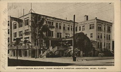 Administration Building, Young Women's Christian Association Miami, FL Postcard Postcard Postcard