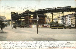 110th Street Elevated Curve New York, NY Postcard Postcard Postcard