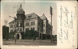 Rock Island Depot Postcard