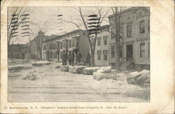 Broadway, Looking South from Columbia Street Postcard