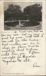 The Park Pittsfield, MA Postcard Postcard Postcard