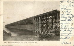 Wisconsin Central Ore Dock Ashland, WI Postcard Postcard Postcard