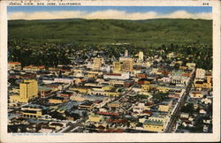 Aerial view of City Postcard