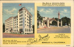 Hotel Durant Postcard